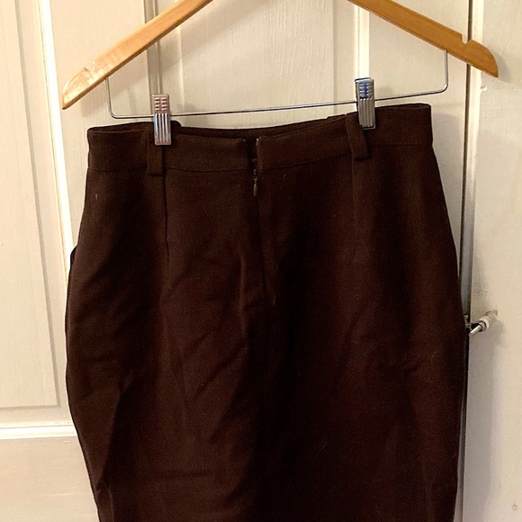 Gorgeous Versace Brown Skirt Suit Size M - Picture 5 of 6